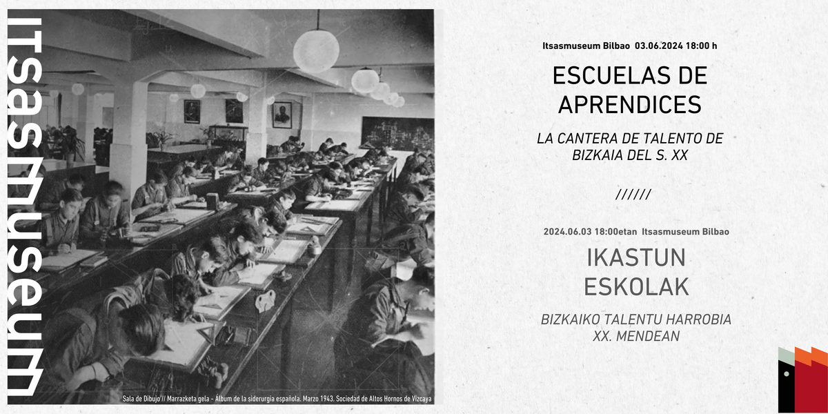 Cartel de la jornada homenaje a las escuelas de aprendices